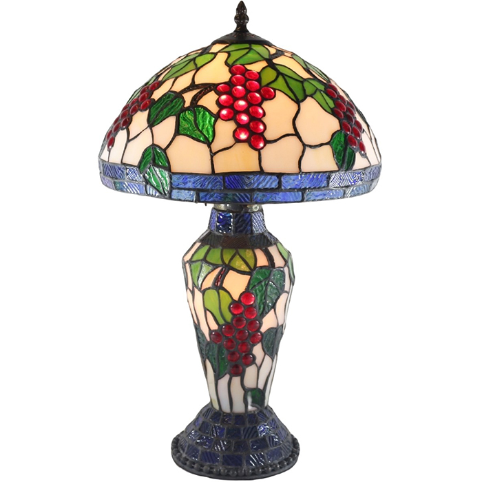 Grape Table Lamp Shade & Base - Click Image to Close